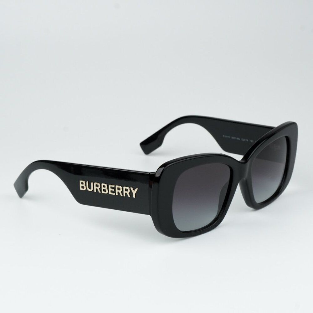 NEW Burberry BE4410 4038F2 Black Dark Grey Women Sunglasses BE 4410 - Picture 4 of 10